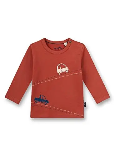 Produktbild: Sanetta Jungen Langarm T-Shirt, Tabacco, 56