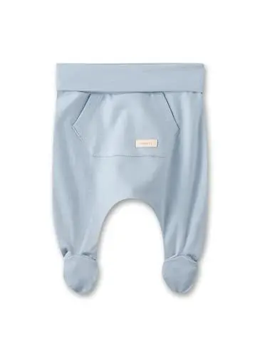 Produktbild: Sanetta Jungen Newborn Hose mit Fuß Interlock 100% Bio-Baumwolle