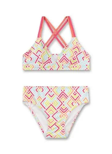 Produktbild: Sanetta Mädchen-Bikini Pink | Bequemer und anschmiegsamer Bikini aus recyceltem Polyester für Mädchen. Bademode für Kinder