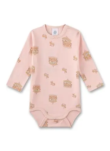 Produktbild: Sanetta Mädchen-Body Rosa | Hochwertiger und nachhaltiger Body für Mädchen aus Bio-Baumwolle. Baby Body