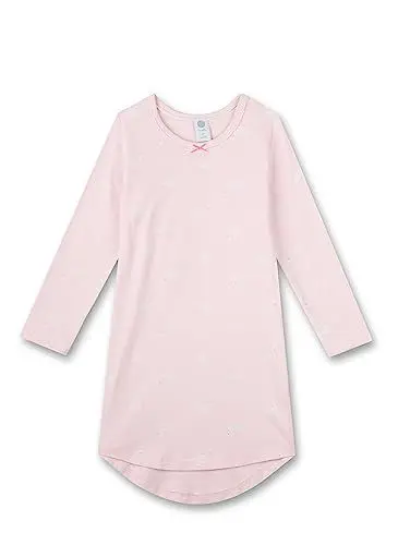 Produktbild: Sanetta Mädchen-Nachthemd Rosa Schwan Angenhemes Nachthemd für Mädchen Langarm | Nachtwäsche Größe 098