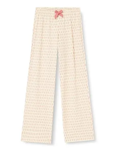 Produktbild: Sanetta Mädchen-Schlafhose Rosa | Hochwertige Lange Nachtwäsche aus Bio-Baumwolle Mit Blumenprint
