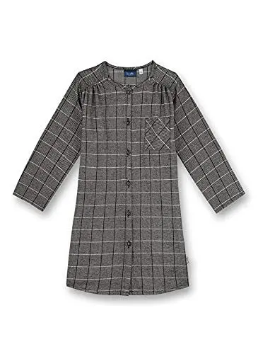 Produktbild: Sanetta Mädchen 126001 Kinderkleid, Seal Grey, 104