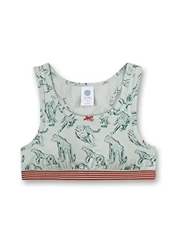 Produktbild: Sanetta Mädchen Bustier grau Sport-BH, Frosty, 164