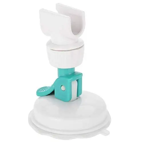 Produktbild: ZJchao Duschkopfhalterung Ohne Bohren, Vakuum Saugnapf Sauger, Verstellbare Wandhalterung, Abnehmbare Handheld Showerhead, Starke Saugnapf, 2 Einstellungen, Weiß + Grün