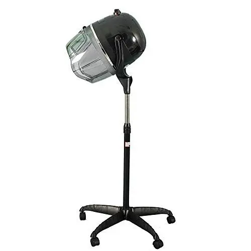 Produktbild: Sanqiao Profi Haartrockner Trockenhaube Haartrockenhaube Salon Friseur mit Höhenverstellbar Standfuß Stativ Schwarz 950 Watt