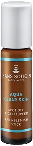 Produktbild: Sans Soucis Aqua Clear Skin Pickeltupfer 5ml – Anti Pickel Gesichtspflege – Acne Skin Treatment – Hautunreinheiten entfernen