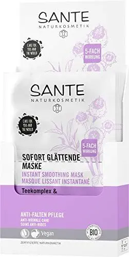 Produktbild: SANTE Naturkosmetik Sofort glättende Anti Aging Maske mit Parakresse,5x8g