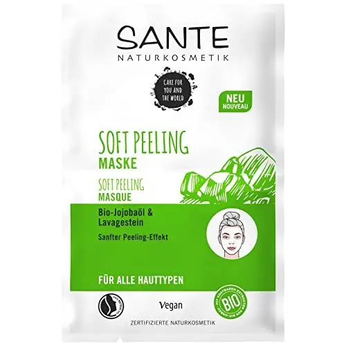 Produktbild: Sante Naturkosmetik Soft Peeling Maske, 2 x 4 ml