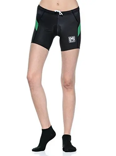 Produktbild: Santini Fahrradshorts Krin schwarz/grün 2XL