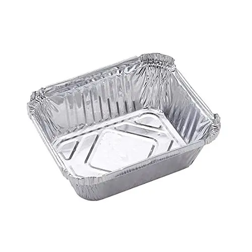 Produktbild: SANTOS 13xFettauffangschale für Napoleon Gasgrills - 14,8x12x4,5cm - Aluminium-Grillschale, Aluschale, Auflaufform, Tropfschale - Backen, Grillen, Braten, Kochen