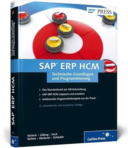 Produktbild: SAP ERP HCM – Technische Grundlagen und Programmierung: Ihr technischer Ratgeber zur SAP-Personalwirtschaft (SAP HR) (SAP PRESS)