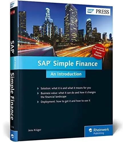 Produktbild: SAP Simple Finance: An Introduction: An Introduction. Forew. by Hasso Plattner (SAP PRESS: englisch)