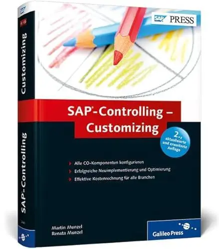 Produktbild: SAP-Controlling – Customizing: SAP CO erfolgreich anpassen und konfigurieren (SAP PRESS)