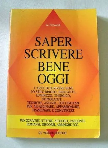 Produktbild: Saper scrivere bene oggi