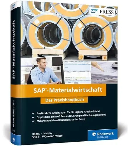 Produktbild: SAP-Materialwirtschaft: Einkauf, Rechnungsprüfung, Bestandsführung und Disposition mit SAP MM (SAP PRESS)