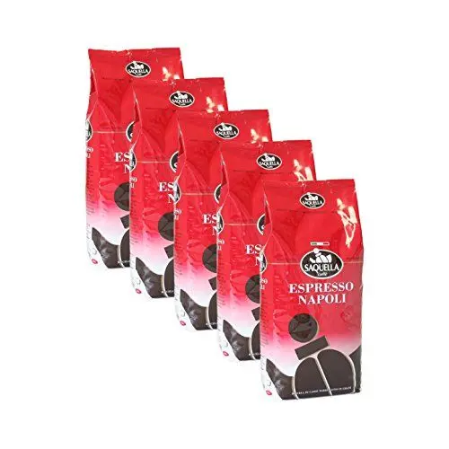 Produktbild: SAQUELLA Espresso Napoli, 1000g 5er Pack