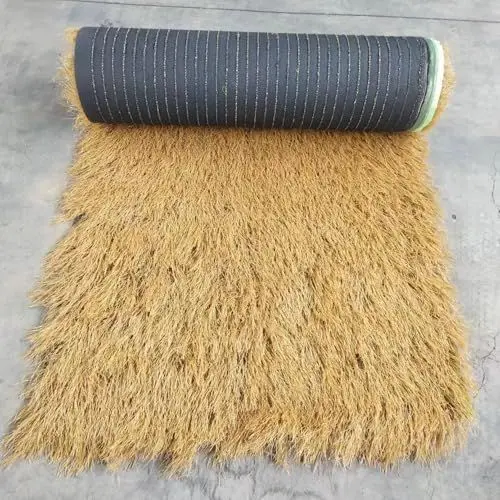 Produktbild: SARKEY Synthetisches Strohdach, PE-Kunststoffpalmen-Dachrasenrolle, Feuerbeständige Strohdachdekoration, Künstliche Mexikanische Strohrolle, Für Garten, Ssonnenschirm, Pergola, Bar(1x5m(3.28x16.4ft))