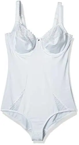 Produktbild: Sassa Damen Formender Body Body 989, Gr. 42 (Herstellergröße: 85D), Weiß (Weiß 100)