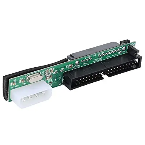 Produktbild: SATA auf IDE 40 Pin Buchse auf Stecker Adapter, SATA auf IDE Adapter Festplattenkonverter Lesegerät Computerzubehör