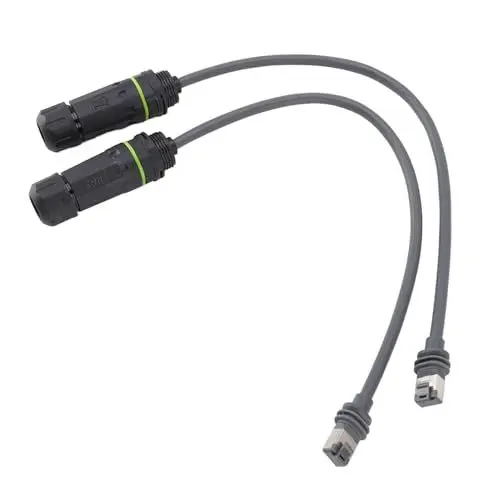 Produktbild: Satellitenkabel auf RJ45-Stecker, SPX auf RJ45-Adapterkabel, Wasserdichtes 1200 Mbit/s-Satelliten-Verlängerungskabel auf RJ45-Adapter für Rechteckige Gen3 V3-Satelliten