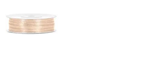 Produktbild: Satinband Breite: 3 mm Länge: 50 m (creme)