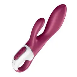 Produktbild: Satisfyer, Bluetooth Rabbit, Heated Affair Connect App, 20,5 cm, mit App, mit Wärmefunktion, 2 Motoren, aus Silikon