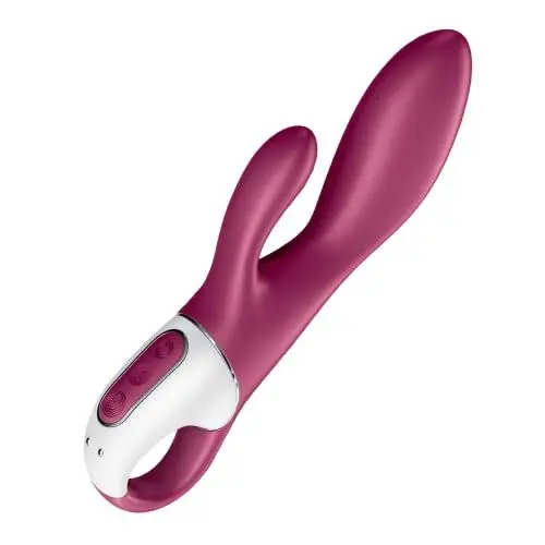 Produktbild: Satisfyer, Bluetooth Rabbit, Heated Affair Connect App, 20,5 cm, mit App, mit Wärmefunktion, 2 Motoren, aus Silikon
