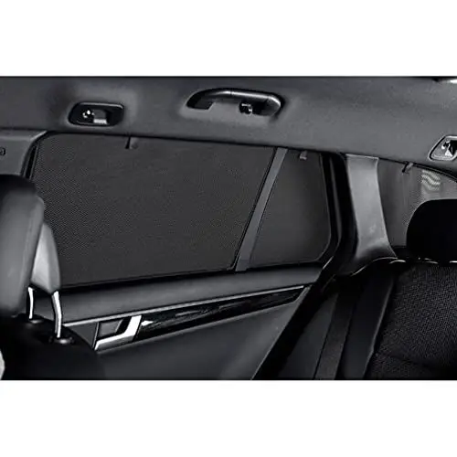Produktbild: Satz Car Shades (Hintertüren) kompatibel mit Kia Cee'd (CD) SW Kombi 2018- (2-teilig), Schwarz