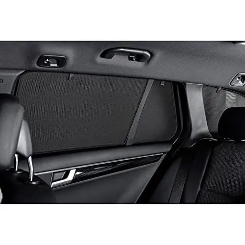 Produktbild: Satz Car Shades kompatibel mit Audi A6 C8 Avant 2018- (6-teilig), Black