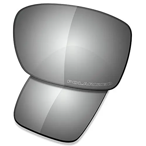 Produktbild: Saucer Premium Ersatzgläser für Oakley Turbine OO9263 Sonnenbrillen High Definition - Chrome Metal Polarisiert