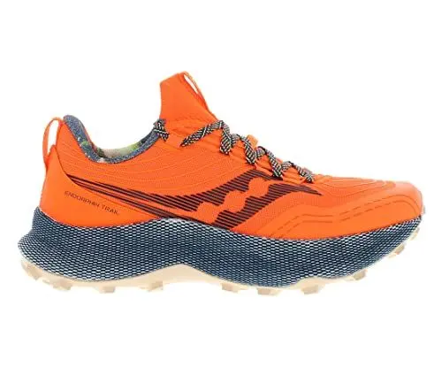 Produktbild: Saucony Herren Endorphin Trail Laufschuhe Trailschuh Gold - Rot 45