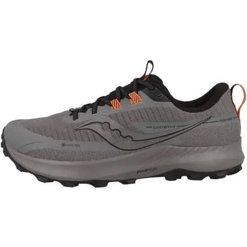 Produktbild: Saucony Herren Peregrine 13 GTX Traillaufschuh, Gravel/Black, 46 EU