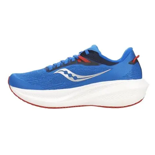 Produktbild: Saucony Herren Triumph 21 Laufschuhe Neutralschuh Blau - Silber 44