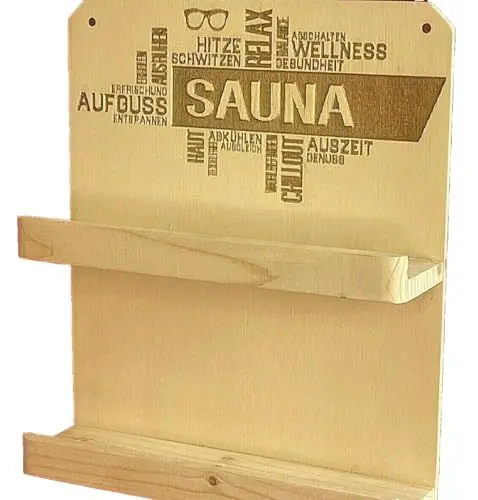 Produktbild: Sauna Brillenablage Brillenregal