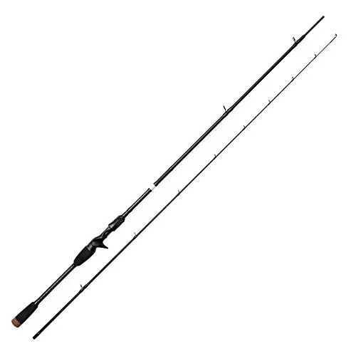 Produktbild: Savage Gear SG2 Medium Game Spinnrute, Angelruten, Spinnruten, Raubfisch, Hecht, Barsch, Forelle, Zander, Unisex, Schwarz, 2.43m | 15-45g