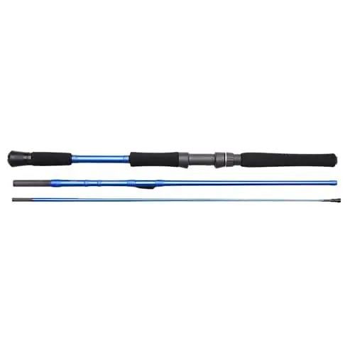 Produktbild: Savage Gear SGS4 Inline Bootswildrute, Angelruten, Castingruten, Raubfisch, Hecht, Barsch, Forelle, Zander, Unisex, Schwarz, 1.90m | 150-400g