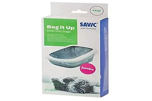 Produktbild: Savic Bag It Up Katzentoiletteneinlage, 6 Beutel, Jumbo, Verpackung kann variieren