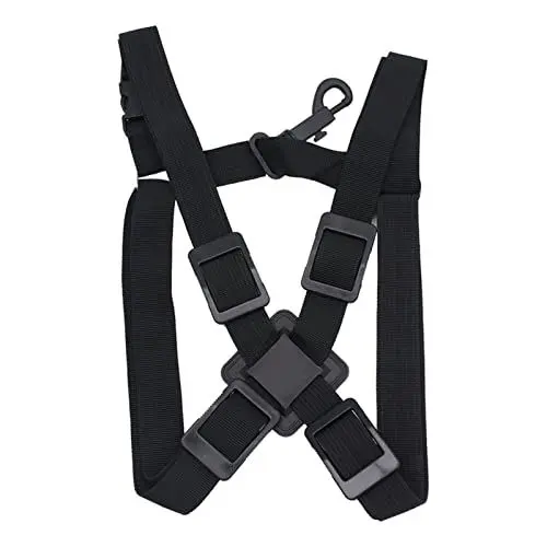 Produktbild: Saxophon Gurt Verstellbarer Saxophongurt Nylon Saxophon Brust Schultergurt Harness Ersatz Saxophon Zubehör Schwarz