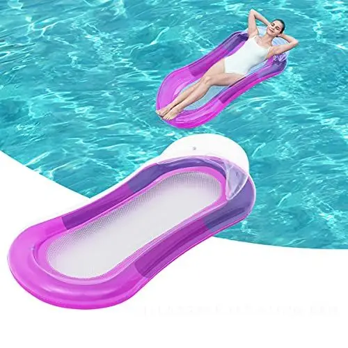 Produktbild: Sayiant Wasser schwimmende Hängematte,Luftmatratzen Schwimmmatratze Wasserhängematte,Swimmingpool Aufblasbares Schwimmbett & Schwimmstuhl für die Beach Pool Party Schwimmbad, Luftbett, Strand