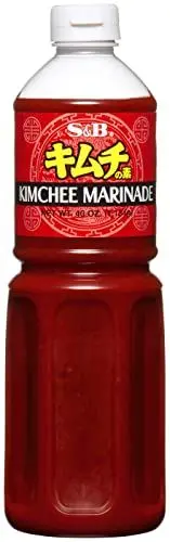 Produktbild: S&B Kimchi Marinade – Japanische Marinade zum Würzen und Herstellen von Kimchi – Würzig-scharfer Geschmack – 1 x 1,2 L