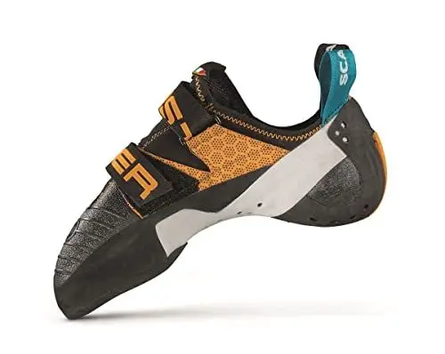 Produktbild: Scarpa Herren Booster Kletterschuhe, Black-ORANGE FZC, 35.5 EU