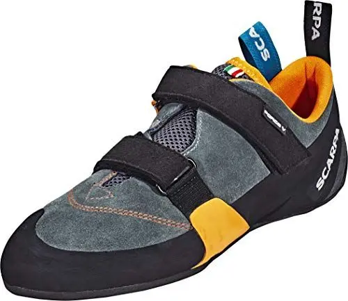 Produktbild: Scarpa Herren Force V Kletterschuhe, Mangrove-Papaya FF, 40 EU