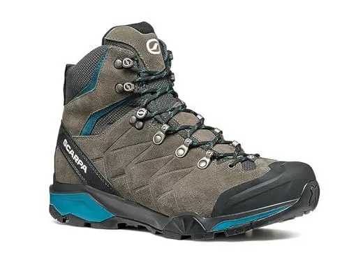 Produktbild: Scarpa Herren ZG Trek GTX Schuhe, Titanium-Lakeblue, 43