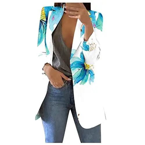 Produktbild: SCBFDI Blazer Damen Oversize Longblazer Damen Blazer Rose Goldener Blazer Damen Blazer Kleidung Damen Longblazer Festlich Damen Blazer 46 Outfit Damen Elegant Blazer Damen Rot Ausgefallene Türkis 4Xl