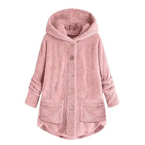 Produktbild: SCBFDI Winterjacke Damen Dunkelblau Wintermantel Bunt Skijacke Sweatjacke Damen Bomberjacke Winter Wendejacke Damen Puffer Jacken Wintermantel Schwarz Damen Übergangsjacke Damen Rosa 4Xl