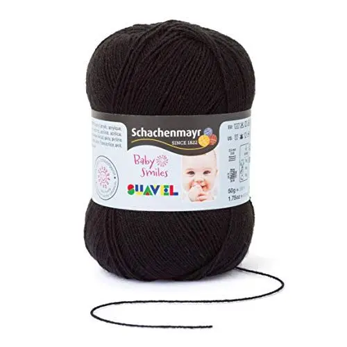 Produktbild: Schachenmayr Baby Smiles Suavel 9814876-01099 black Handstrickgarn, Häkelgarn, Babygarn