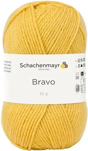 Produktbild: Schachenmayr Bravo 9801211-08368 honig Handstrickgarn, Häkelgarn