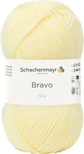 Produktbild: Schachenmayr Bravo 9801211-08361 lemon Handstrickgarn, Häkelgarn