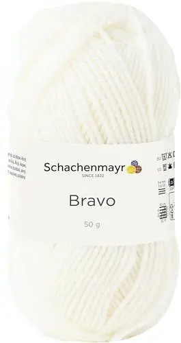 Produktbild: Schachenmayr Bravo 9801211-08200 ecru Handstrickgarn, Häkelgarn